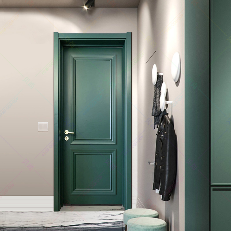Europe Green Oak Door