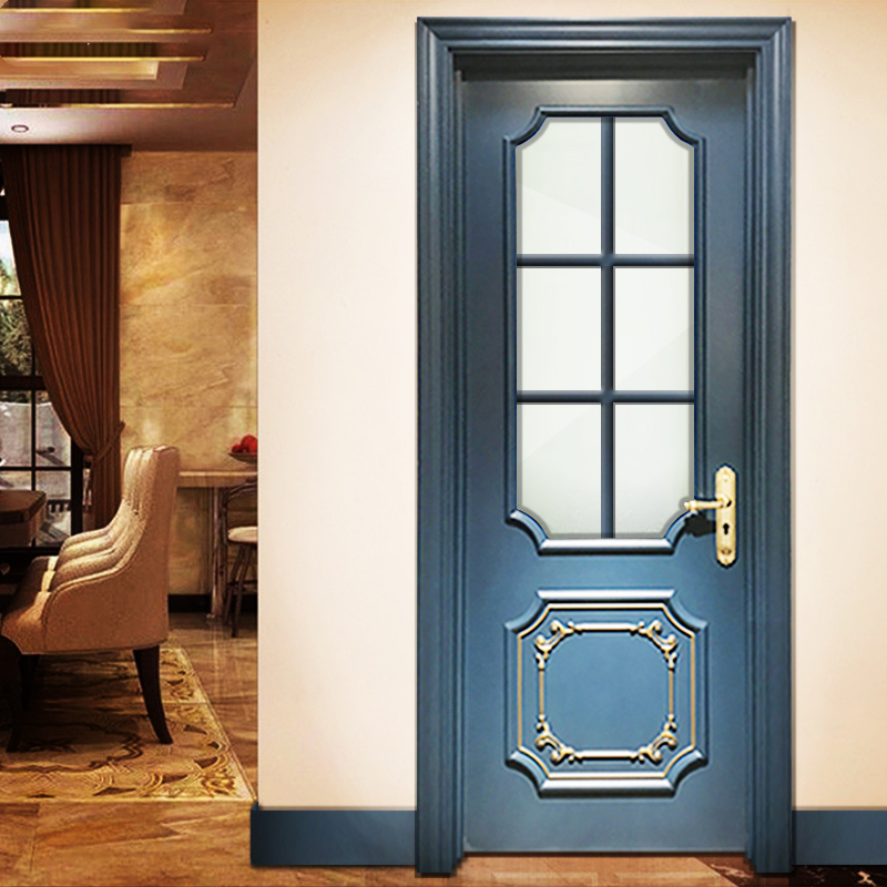Russia style solid door