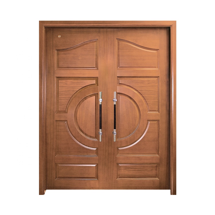 double solid door