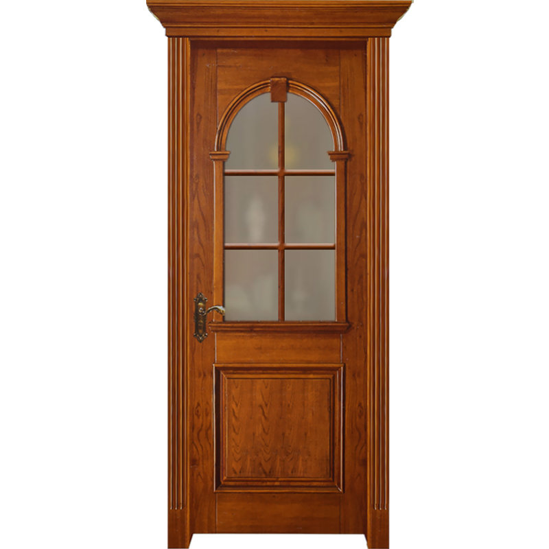 America style solid wood door