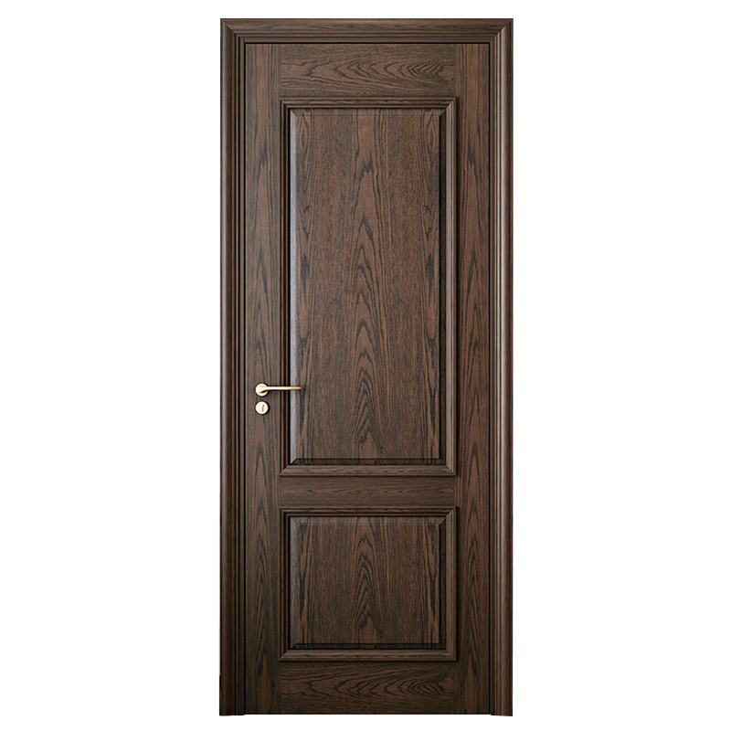 simple solid wood door